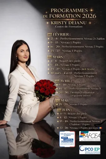 Nouveau Programme de Formations 2026, Nice, KRISTY DEIANU