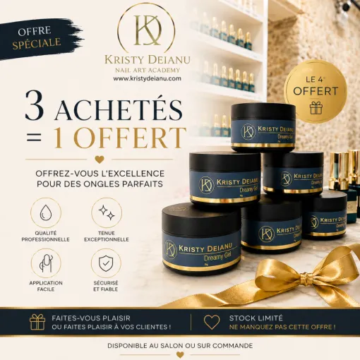 OFFRE EXCEPTIONNELLE – GEL auto égalisante 3+1, Nice, KRISTY DEIANU