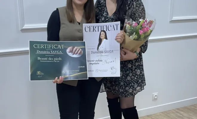 Fin formation Manucure Russe et Popits , Nice, KRISTY DEIANU